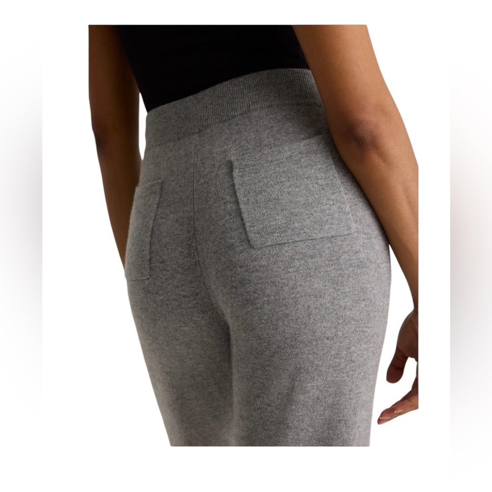 Quince Mongolian Cashmere Straight Leg Pants Size XL - Picture 2 of 6